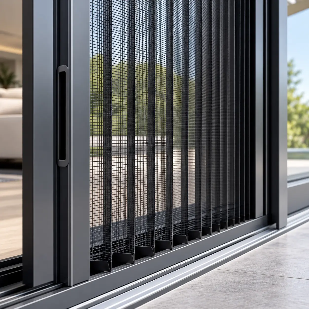 Pleated Sliding Screen